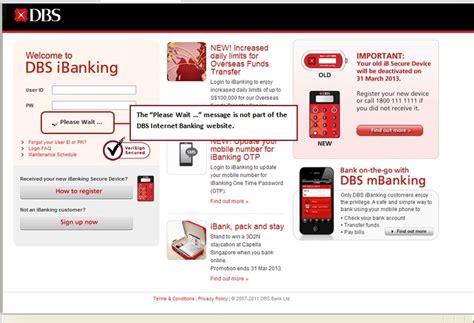 dbs internet banking user id|DBS Internet Banking Cyber Security .